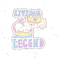 Queen King Sticker