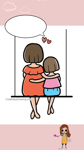 Motherโs Day Love โ Mom Hugging Daughter