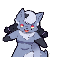 Jump Chibi Sticker