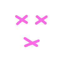 marcosrg pink face x Sticker