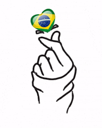 Heart Brazil GIF