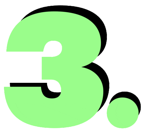 dlfnova giphyupload three numbers count Sticker