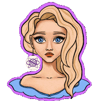 Confused Girl Sticker by LanaFox