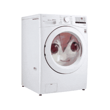 Washing Machine Kasane Teto Sticker