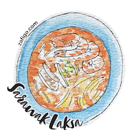 zafigo spicy malaysia sarawak hawker Sticker