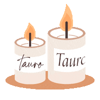 Candle Sticker by Mia Astral