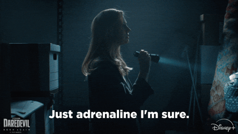 Karen Page Flashlight GIF by Marvel Studios