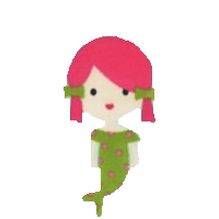 ocean mermaid STICKER by imoji