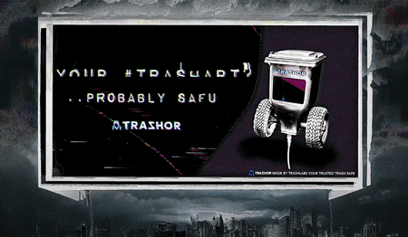 Trash Can Robot GIF