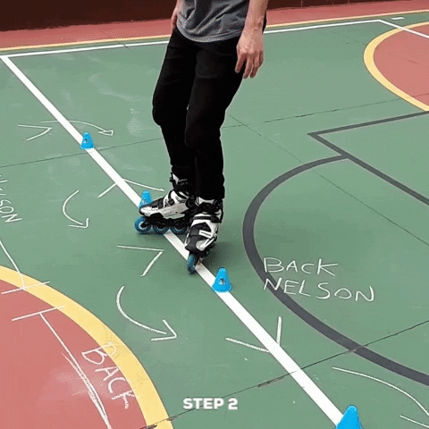 aprendaslalom giphygifmaker step 2 aprenda slalom mega nelson GIF