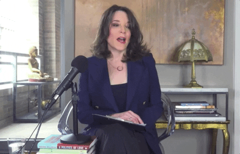 Marianne Williamson Avatar GIF by GIPHY News