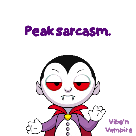 Not Funny Halloween Sticker by VeeFriends