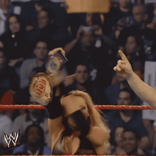 trishstratuscom giphyupload champion cocky trish stratus GIF