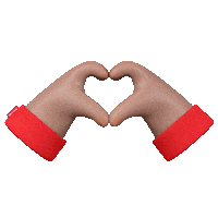 Hand Love Sticker by LGGlobal