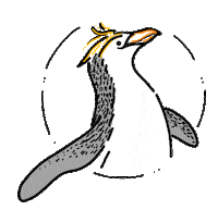 King Penguin Sticker