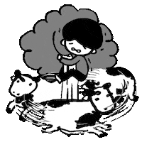 Cow 牛 Sticker