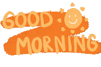 Good Morning Sticker Sticker