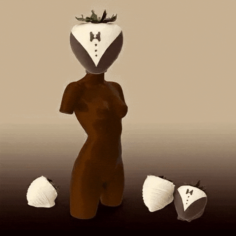 Sexy Chocolate Covered GIF by The LSD Hotel