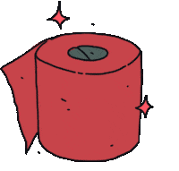 ATECREW illustration covid lockdown tp Sticker