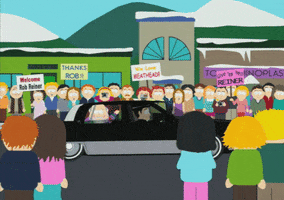 rob reiner crowd GIF by South Park 