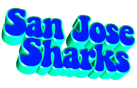 san jose sharks hockey Sticker