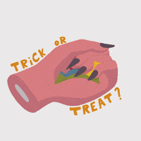 Trick Or Treat Art GIF by Tibolt