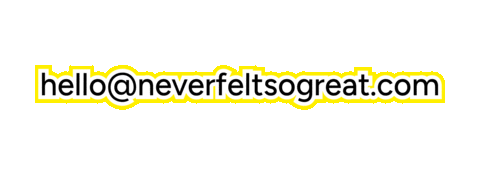 neverfeltsogreat giphyupload giphystrobetesting neverfeltsogreat never felt so great Sticker