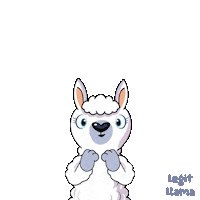 Sheep Llama Sticker by VeeFriends