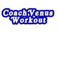 Serena Williams Workout Sticker by elevenbyvenus