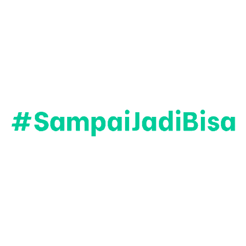 Sampaijadibisa Sticker by Luarsekolah