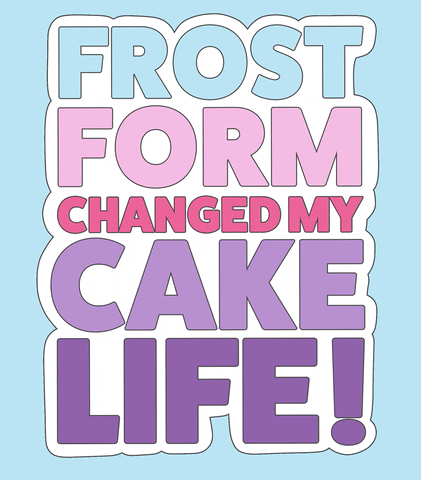 FrostForm giphyupload cake decorate decorating GIF