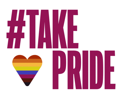 Heart Rainbow Sticker by RevoltLondon