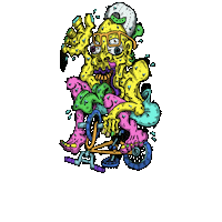Bmx Medama Sticker