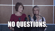 press conference no questions GIF by Chicks on the Right