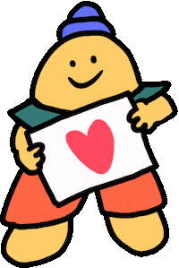 In Love Heart Sticker by Ruppert Tellac