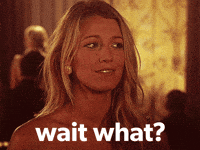 Are You Serious Wait What GIF by Blake Lively Fan