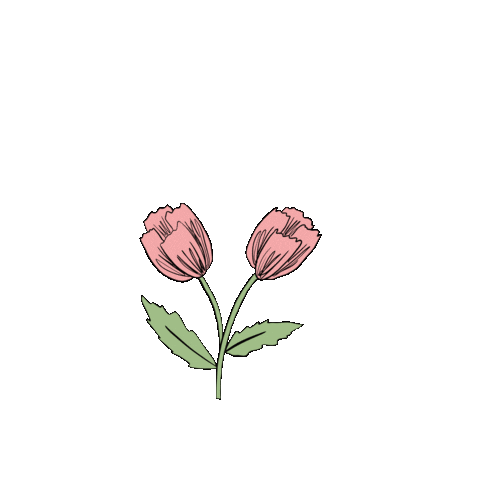 skinfictional giphyupload flowers plant leaves Sticker