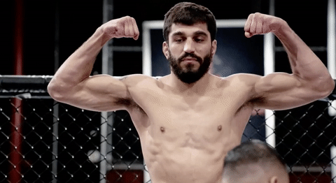 flexing the ultimate fighter GIF