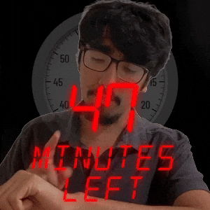 47 minutes left