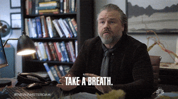 Stay Calm Chill Out GIF by New Amsterdam