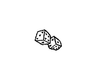 Die Game Night Sticker