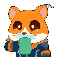 No Way Lol Sticker by Hamieverse