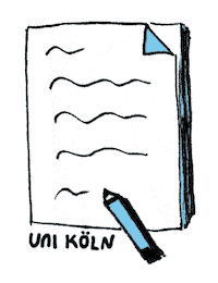 Sign Cologne Sticker by Universität zu Köln