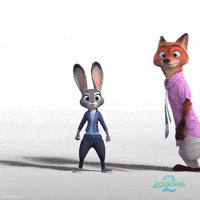 Run Into Each Other Jason Bateman GIF by Walt Disney Animation Studios