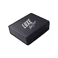 luxenailzz black delivery hashtag mail Sticker