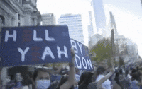 Hell Yeah Celebration GIF by GIPHY News