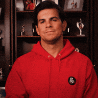 Fantasy Football Thumbs Down GIF by Red Baron Pizza