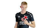 martin vantruba smile Sticker by SK Slavia Praha