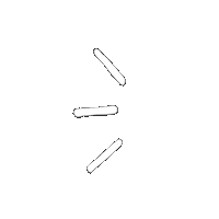 karinatakara art white line sketch Sticker