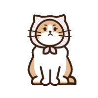 moffme cat pet 猫 ペット Sticker